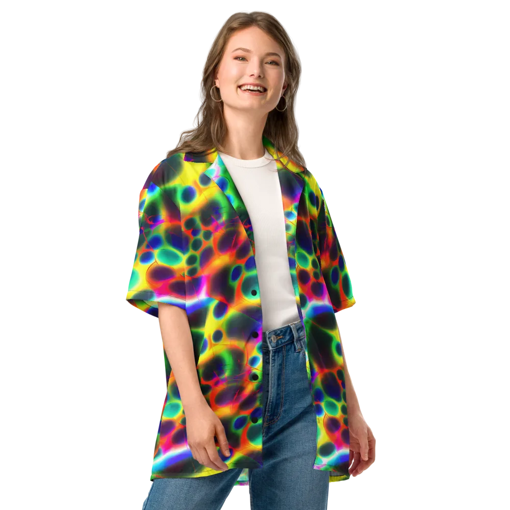Lucid Voltage on Button Shirt — Front