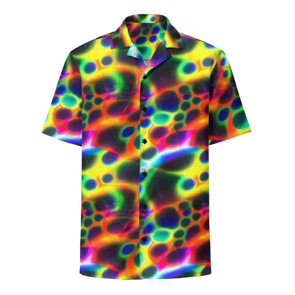 Lucid Voltage on Button Shirt — Front
