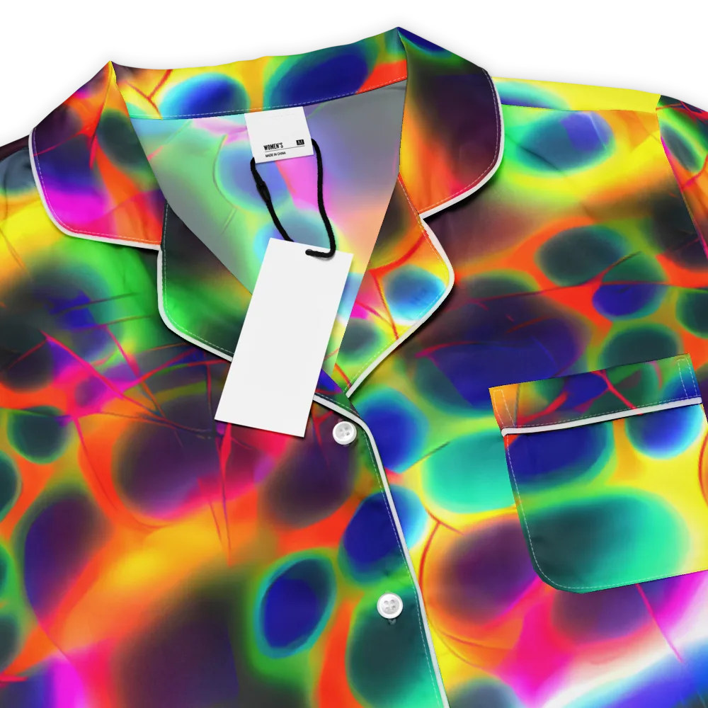 Lucid Voltage on Women's Short Sleeve Pajama Top — Product details