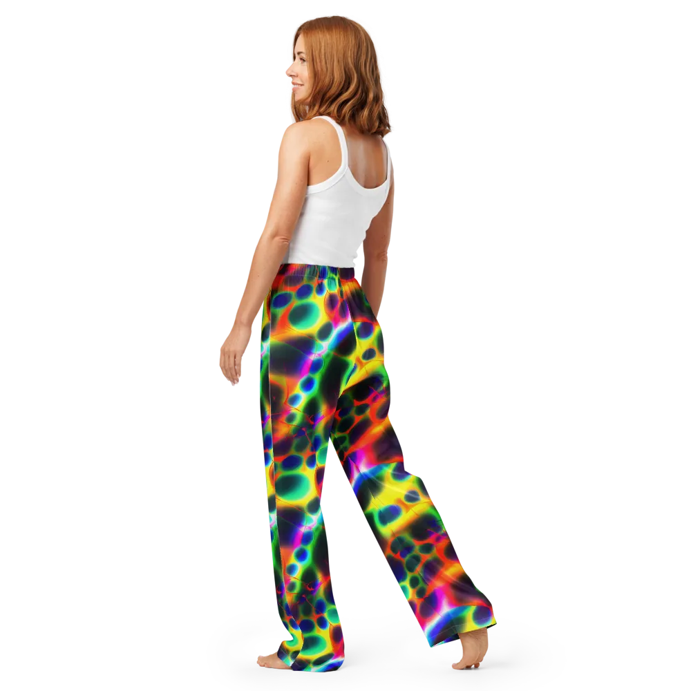 Lucid Voltage on Women's Pajama Pants — Back