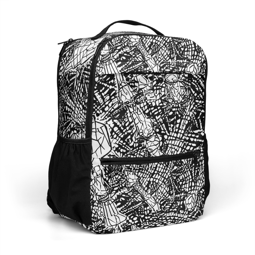 Obsidian Static on Utility Backpack — Right Front