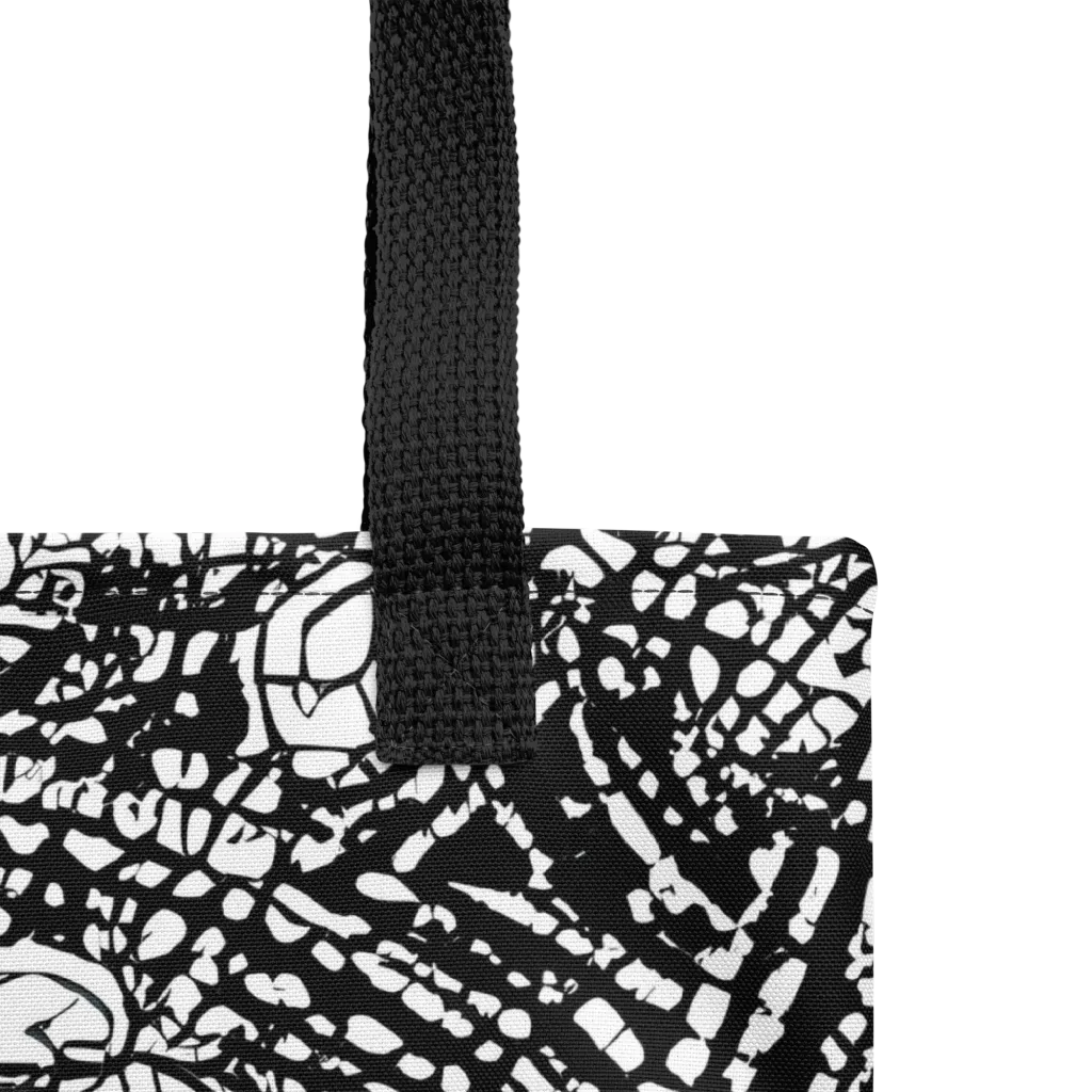 Obsidian Static on Tote Bag — Product details