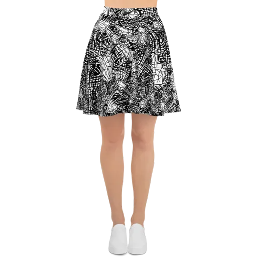 Obsidian Static on a Skater Skirt