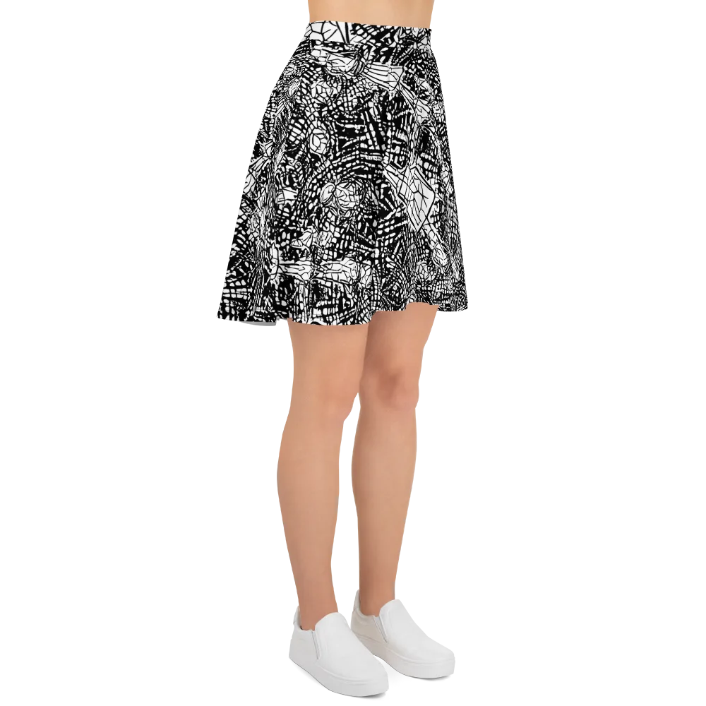 Obsidian Static on Skater Skirt — Right