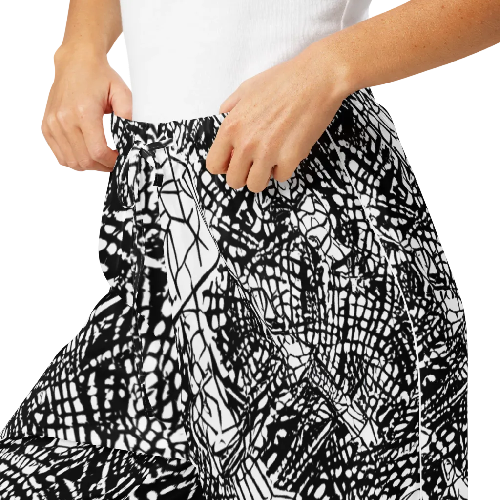 Obsidian Static on Women's Pajama Pants — Product details
