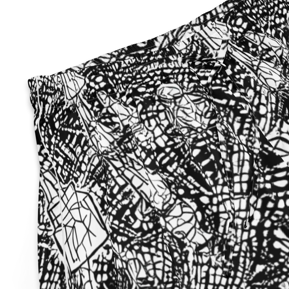Obsidian Static on Women's Pajama Shorts — Product details