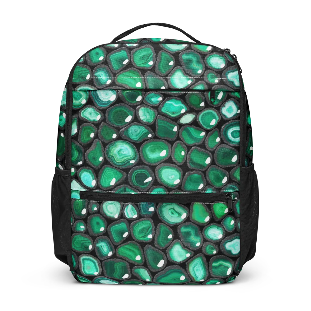 Verdant Veins on Utility Backpack — Front