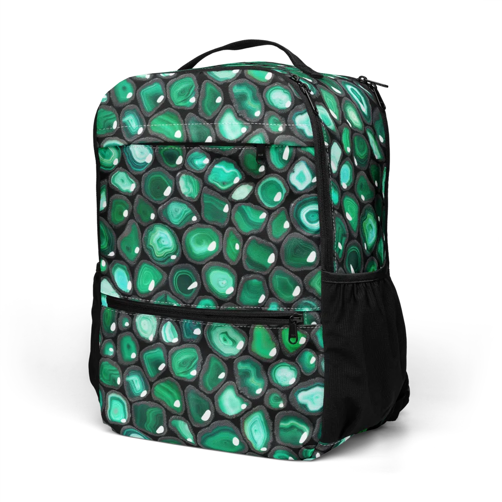 Verdant Veins on Utility Backpack — Left Front