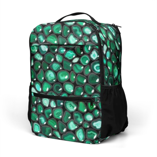 Verdant Veins on a Utility Backpack