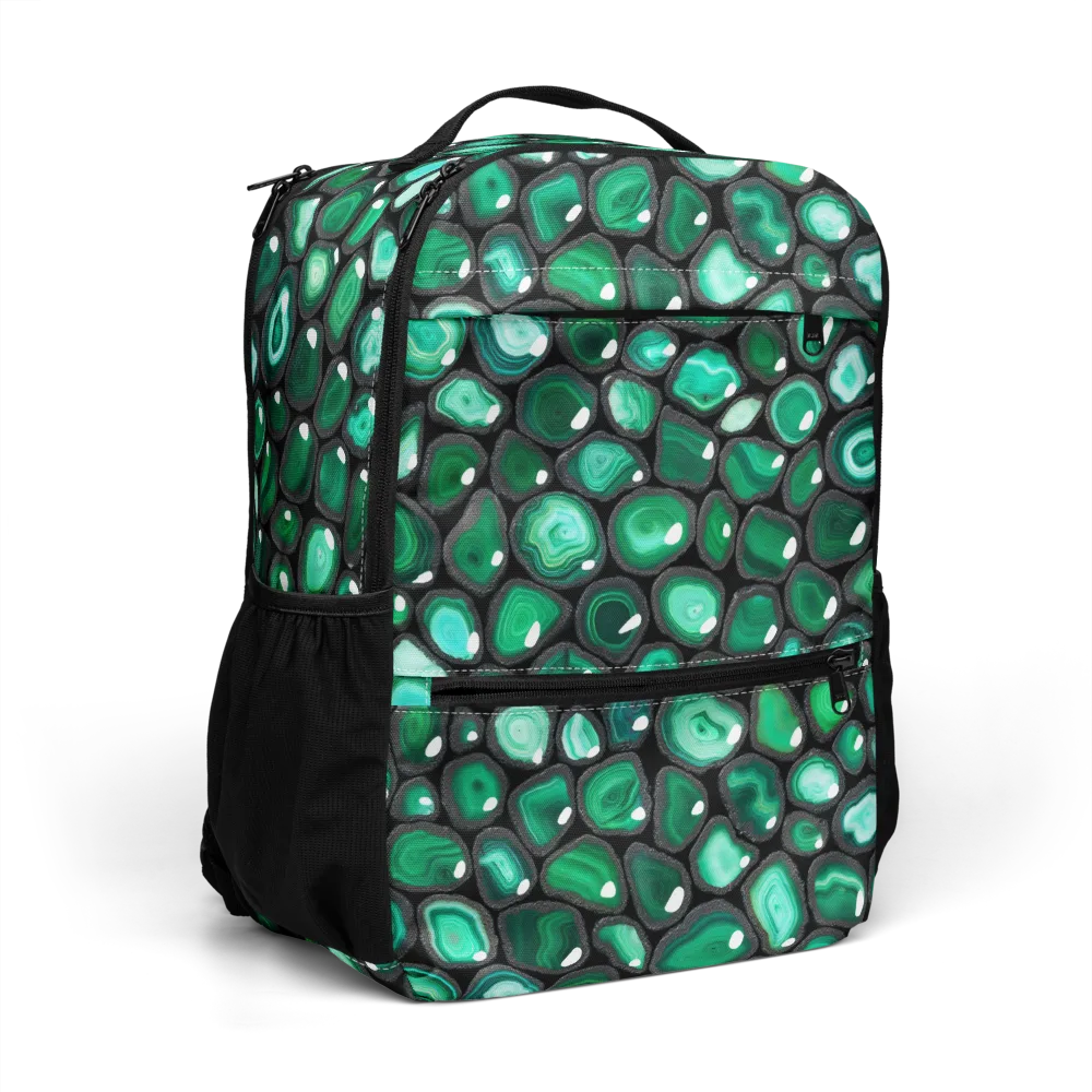 Verdant Veins on Utility Backpack — Right Front