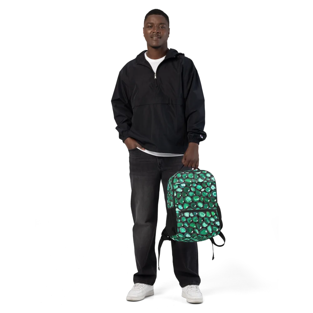 Verdant Veins on Utility Backpack — Front