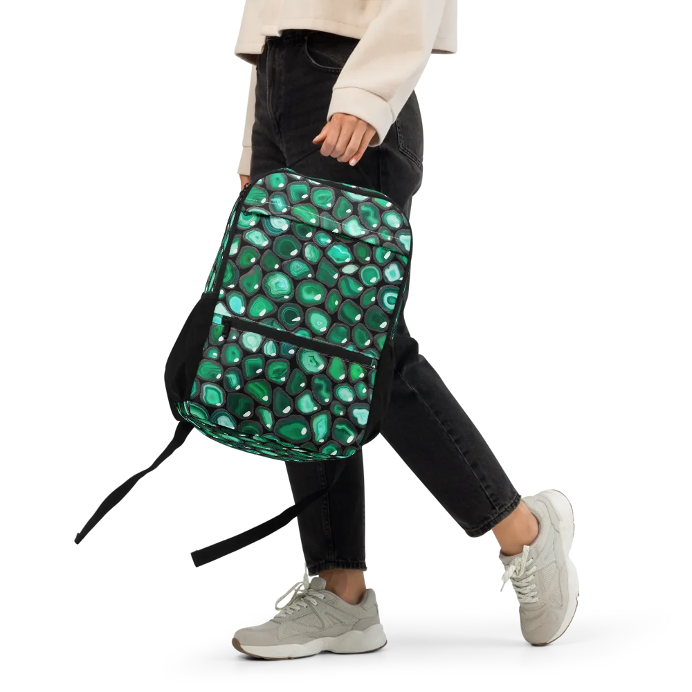 Verdant Veins on Utility Backpack — Front