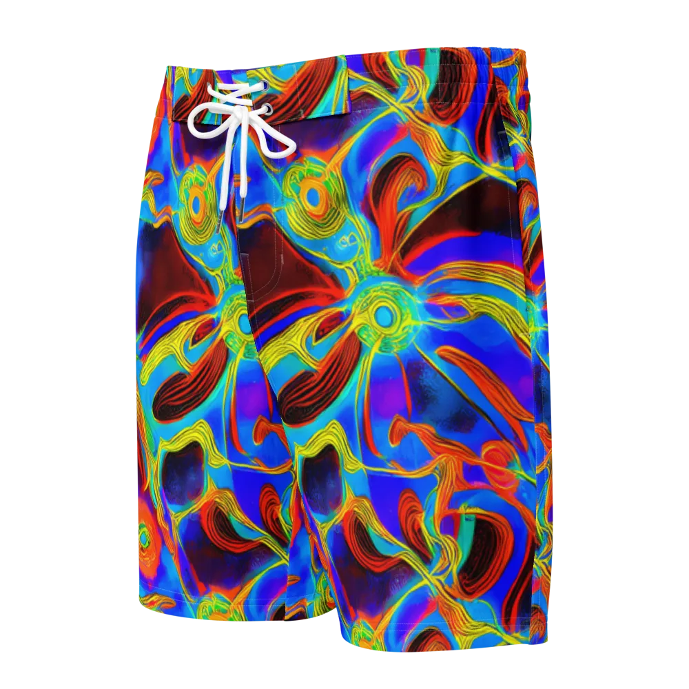Sunburst Current on Men's Board Shorts — Front