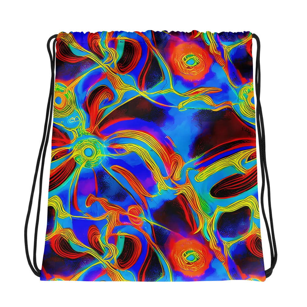 Sunburst Current on Drawstring Bag — Photo