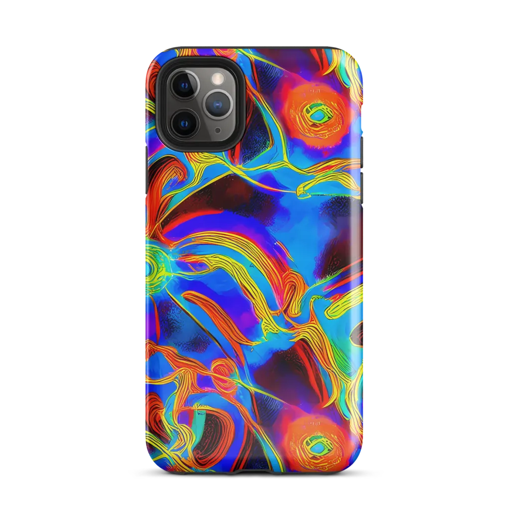 Sunburst Current on Tough Case for iPhone® — Front