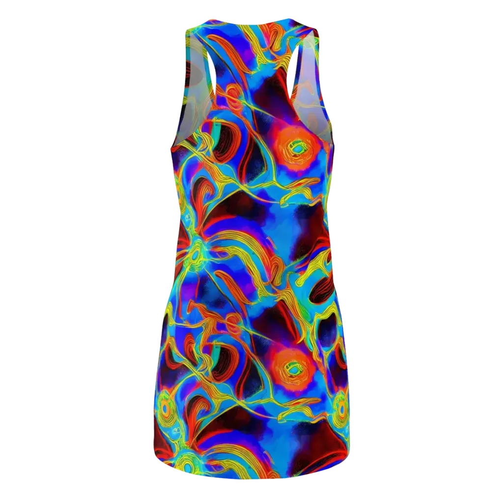 Sunburst Current on Racerback Dress — Back