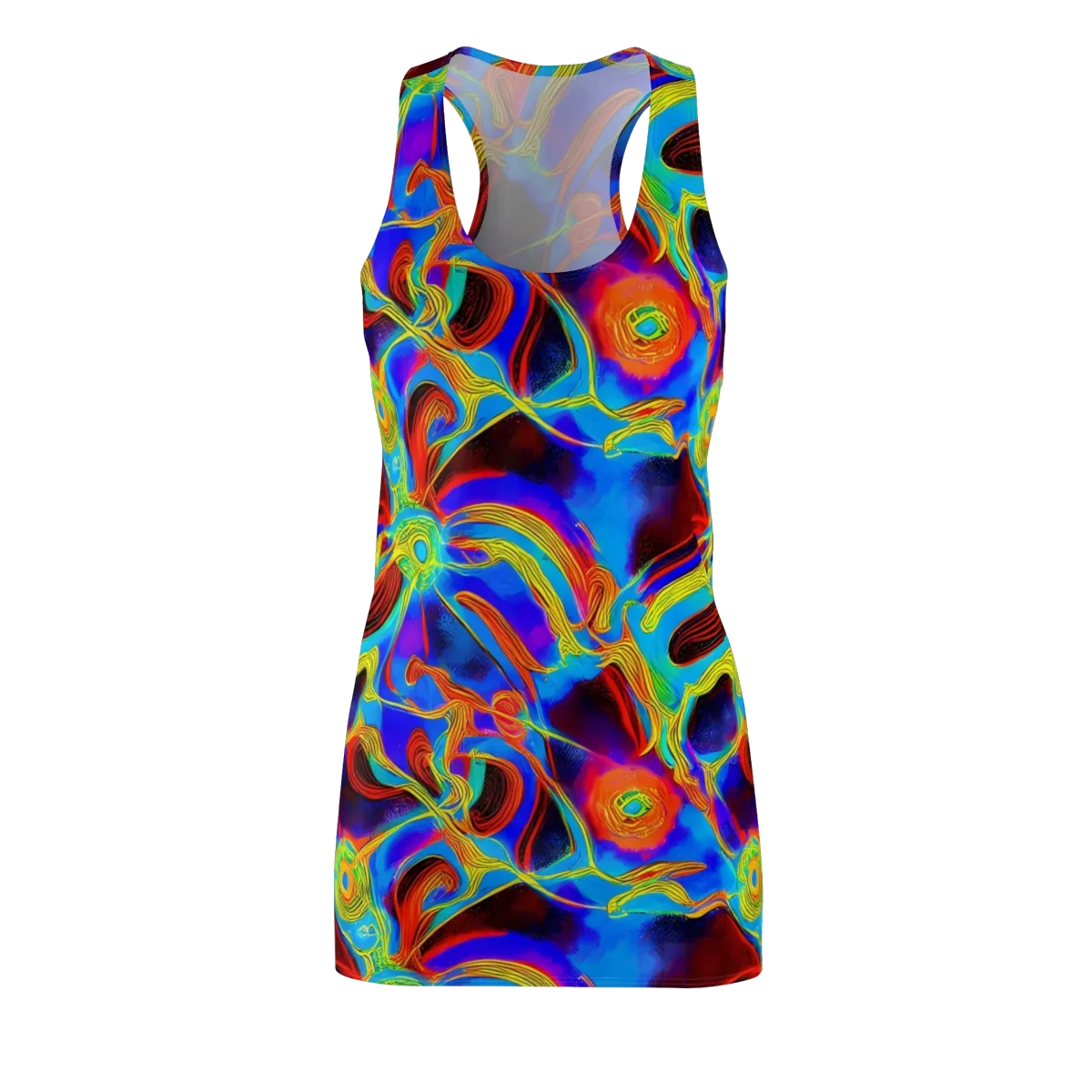 Sunburst Current on Racerback Dress — Front
