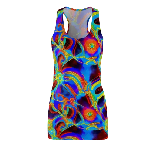 Sunburst Current on a Racerback Dress