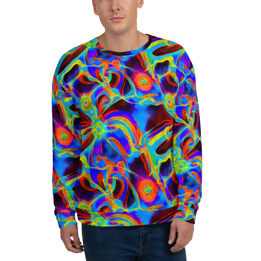 Sunburst Current on Sweatshirt — Front