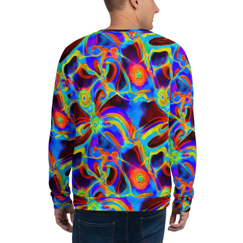 Sunburst Current on Sweatshirt — Back