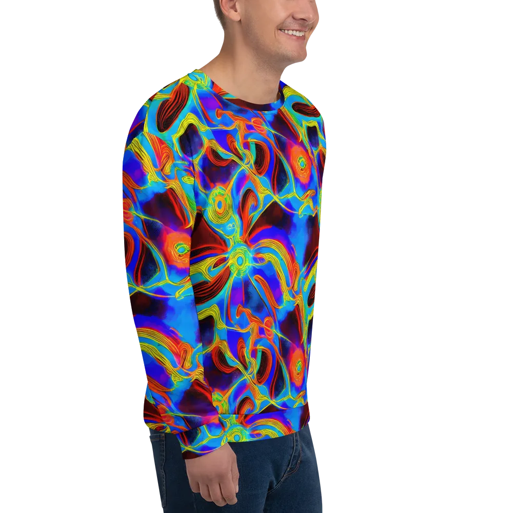 Sunburst Current on Sweatshirt — Right Front