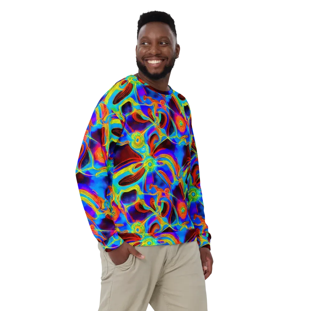 Sunburst Current on Sweatshirt — Front