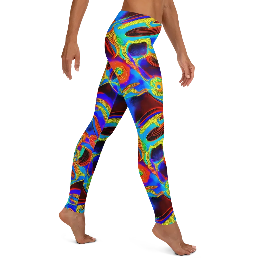 Sunburst Current on Leggings — Right