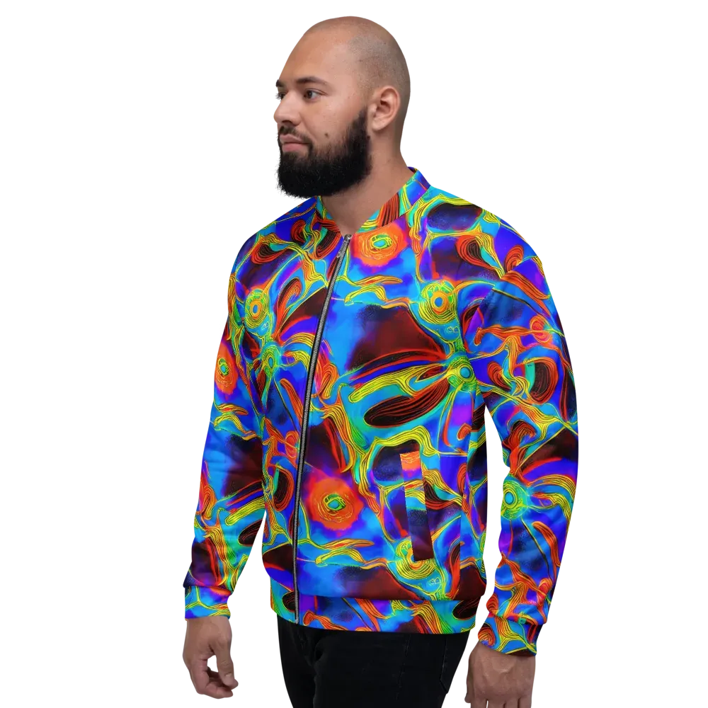 Sunburst Current on Bomber Jacket — Left