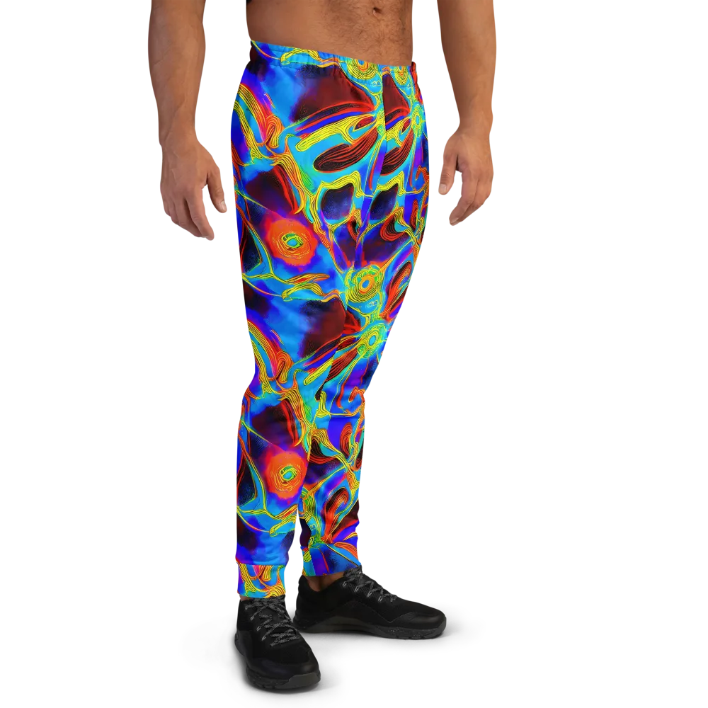 Sunburst Current on Men's Joggers — Right