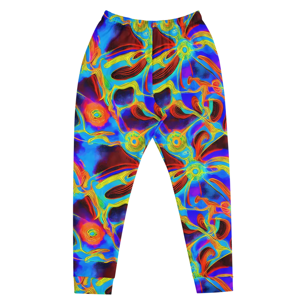 Sunburst Current on Men's Joggers — Front
