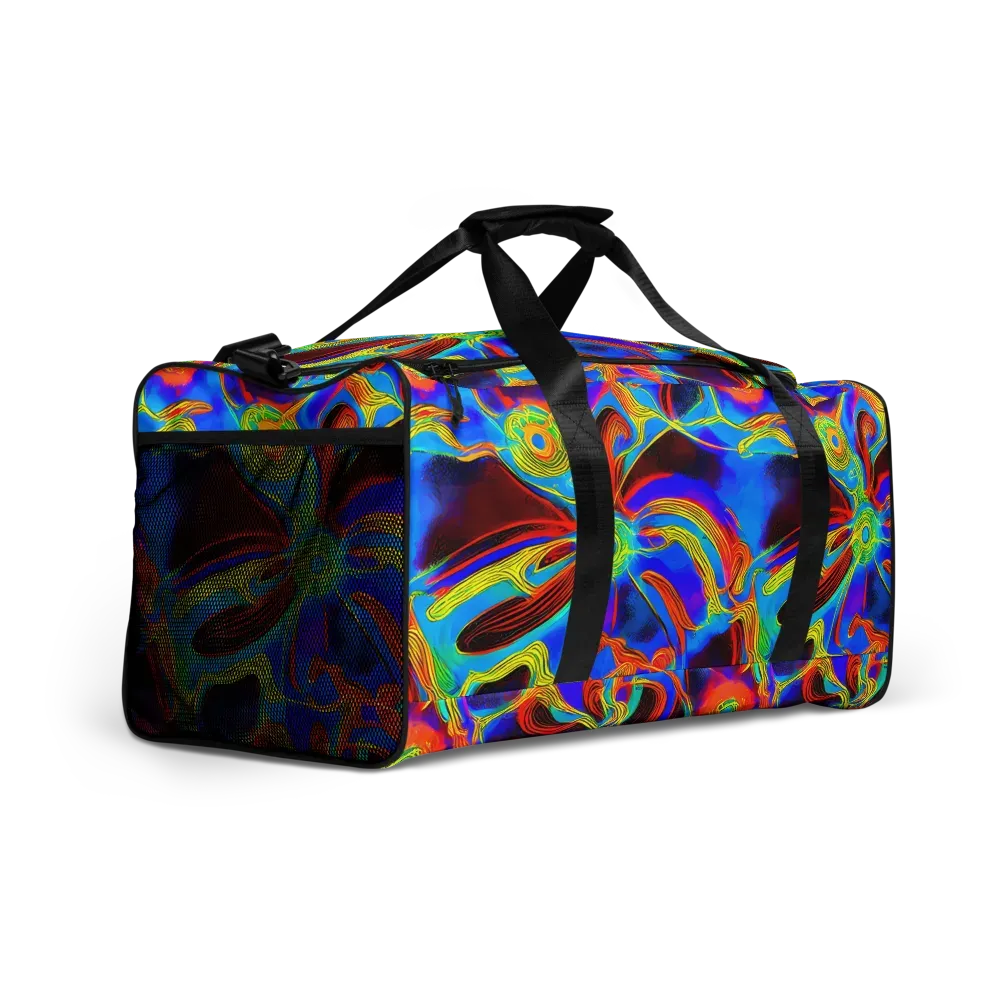 Sunburst Current on Duffle Bag — Right Front