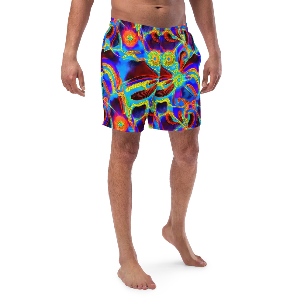 Sunburst Current on Swim Trunks — Front