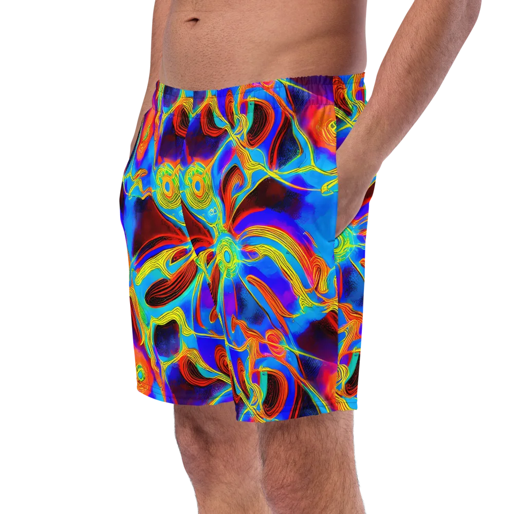 Sunburst Current on Swim Trunks — Left Front