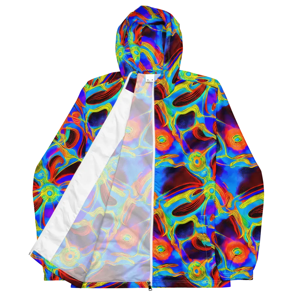 Sunburst Current on Men's Windbreaker — Front