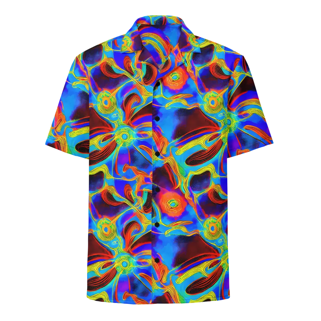 Sunburst Current on Button Shirt — Front