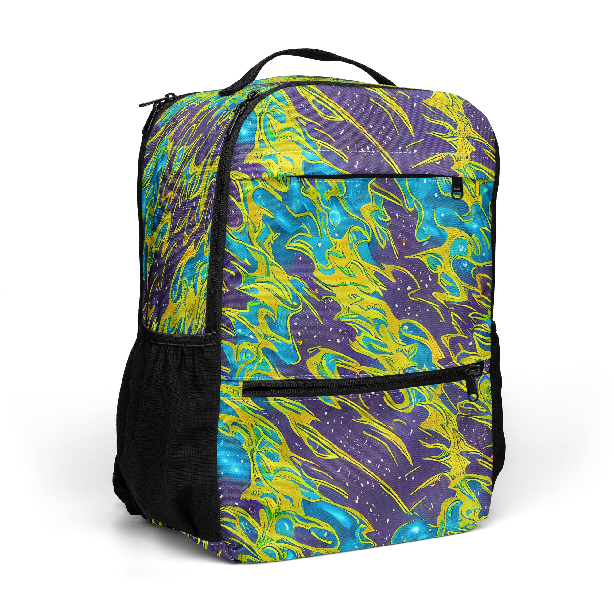 Aqua Eclipse on Utility Backpack — Right Front