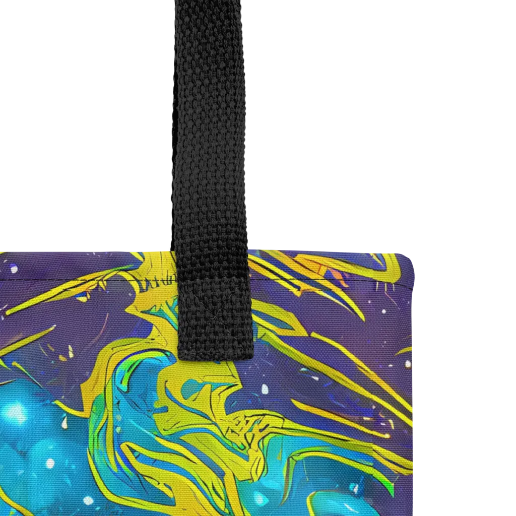 Aqua Eclipse on Tote Bag — Product details