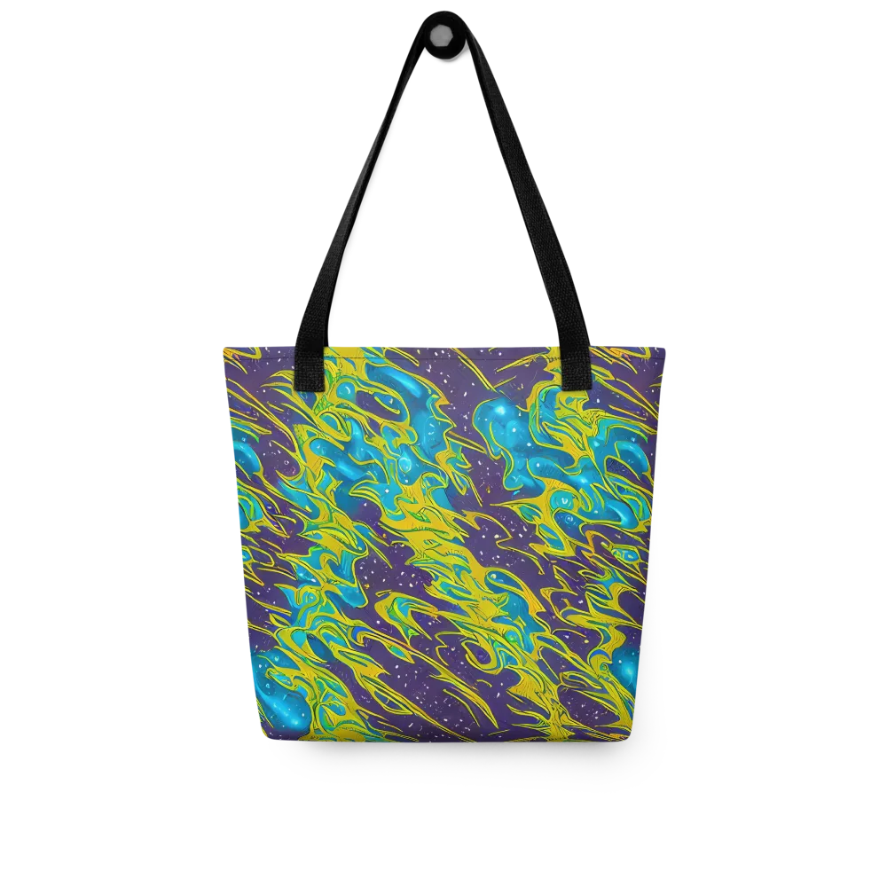 Aqua Eclipse on Tote Bag — Front