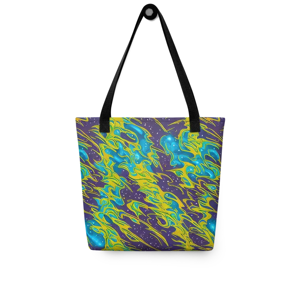Aqua Eclipse on Tote Bag — Front