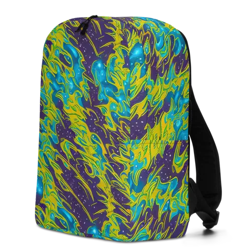 Aqua Eclipse on a Minimalist Backpack