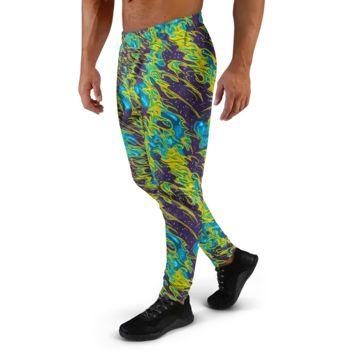Aqua Eclipse on a Men's Joggers