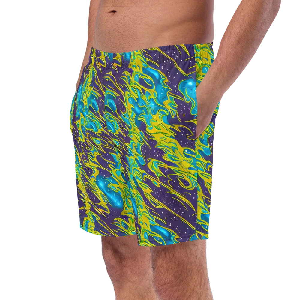 Aqua Eclipse on Swim Trunks — Left Front