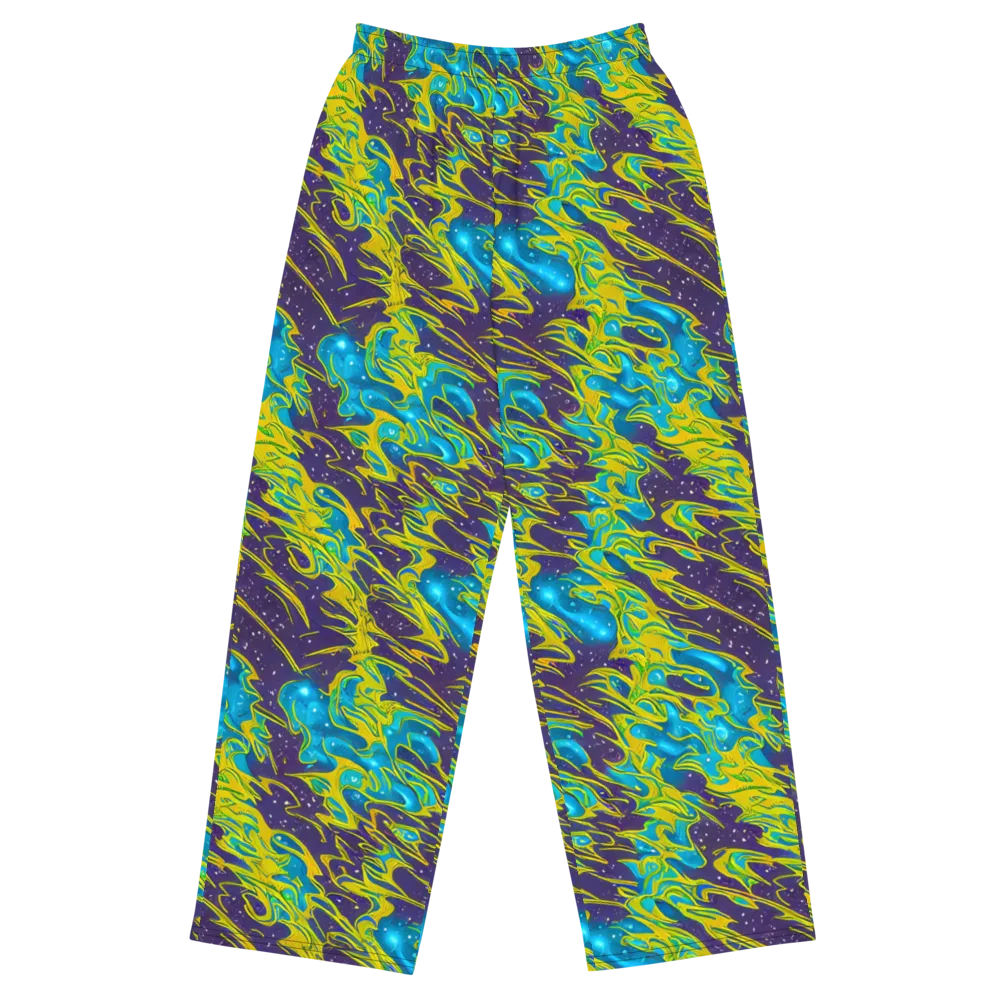 Aqua Eclipse on Wide-Leg Pants — Front