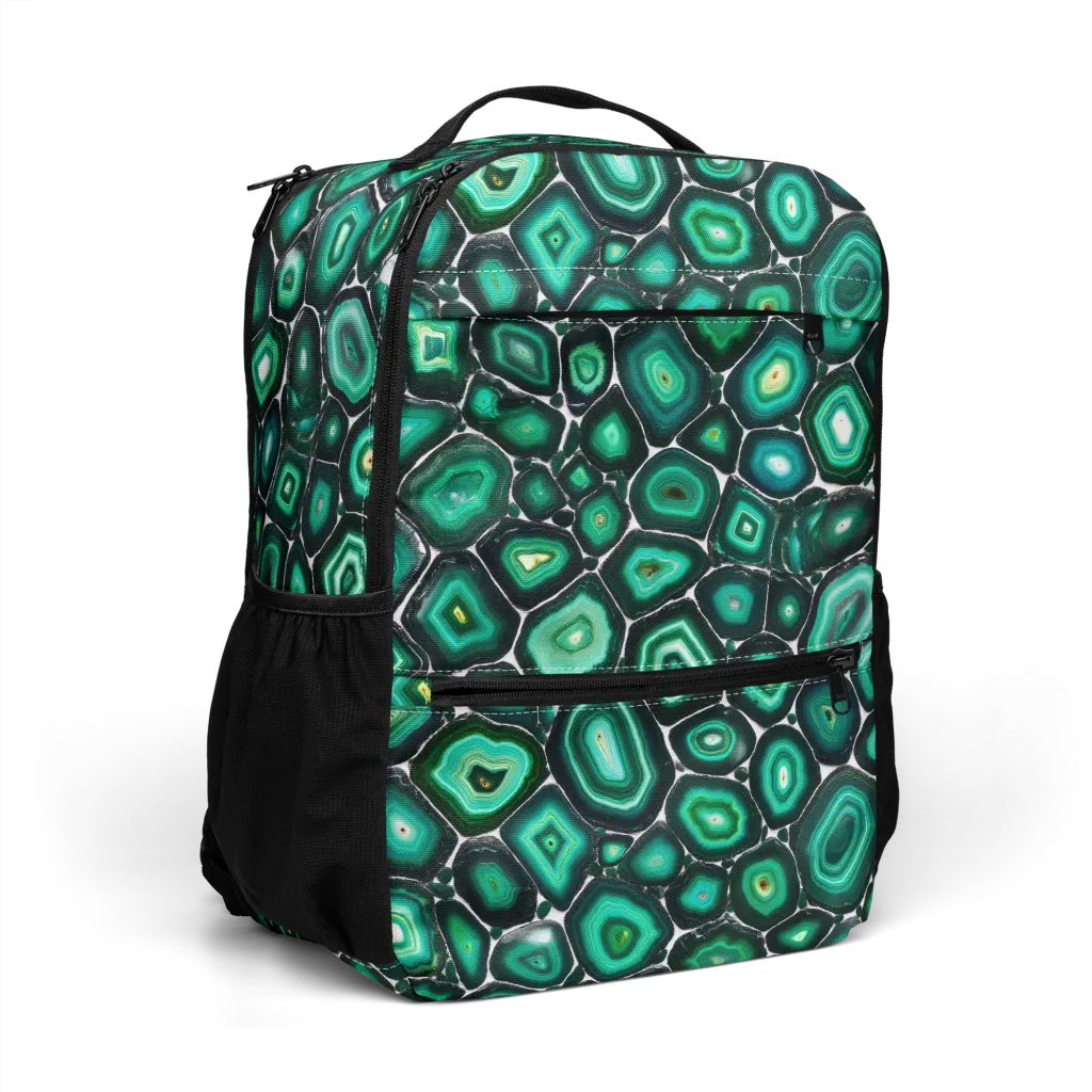 Verdant Agate on Utility Backpack — Right Front