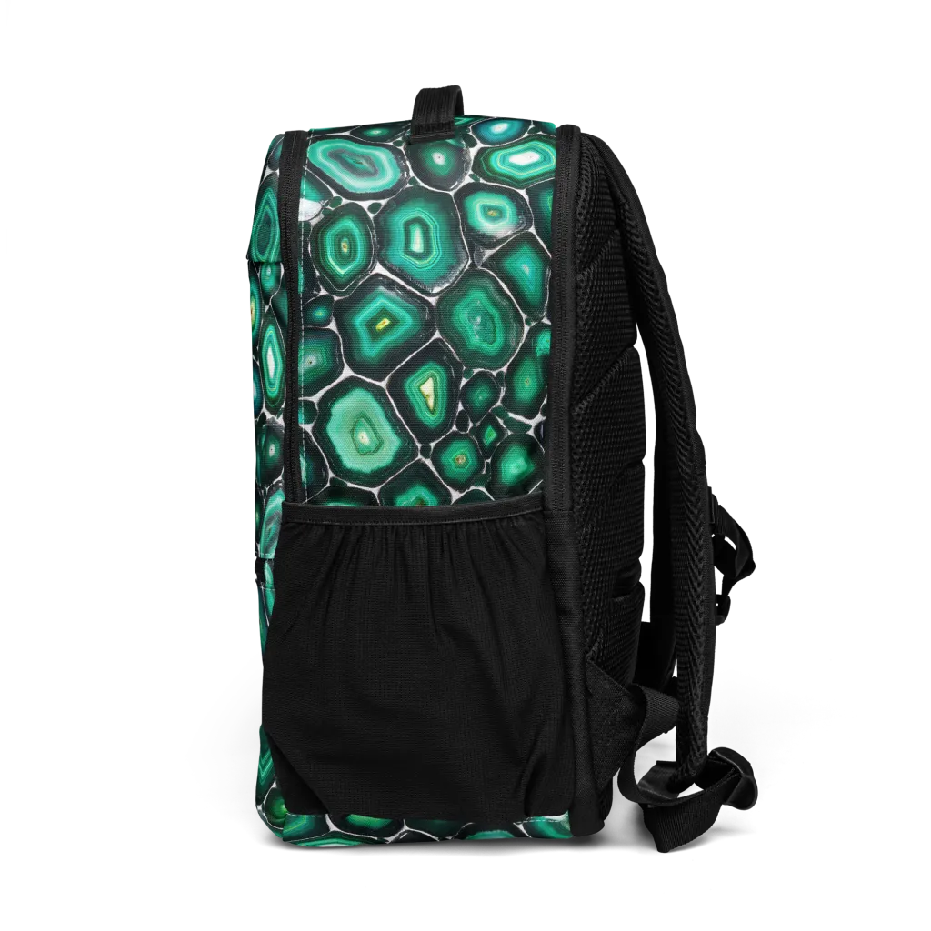Verdant Agate on Utility Backpack — Left