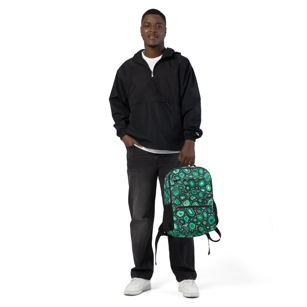 Verdant Agate on Utility Backpack — Front