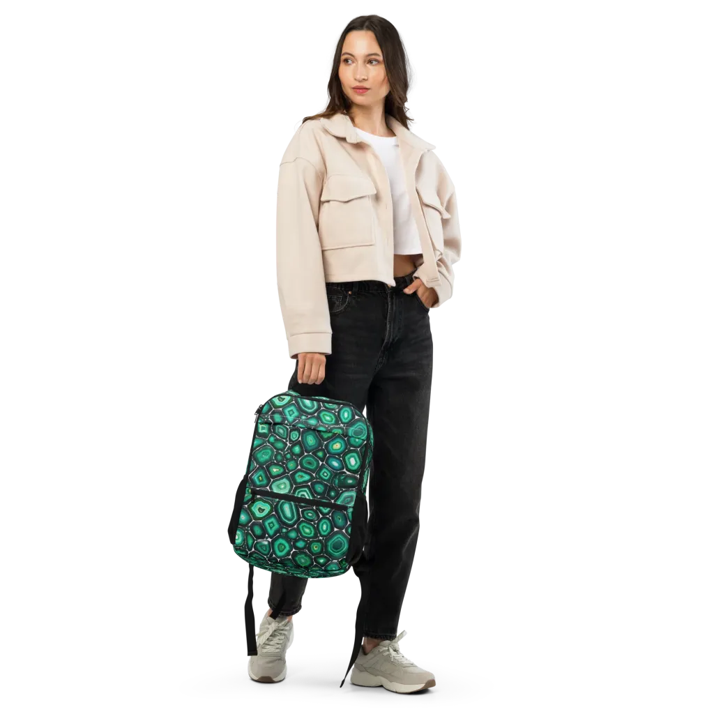 Verdant Agate on Utility Backpack — Front