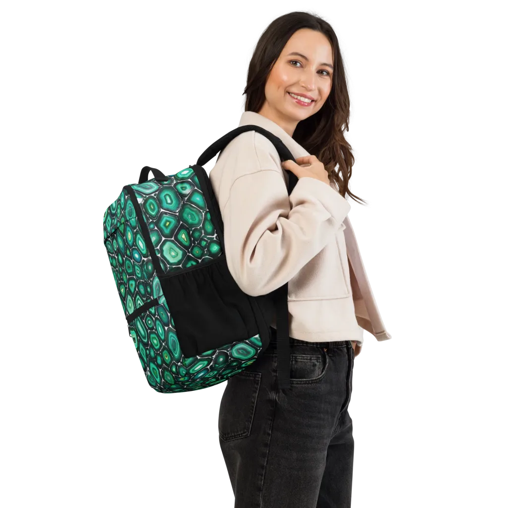 Verdant Agate on Utility Backpack — Right