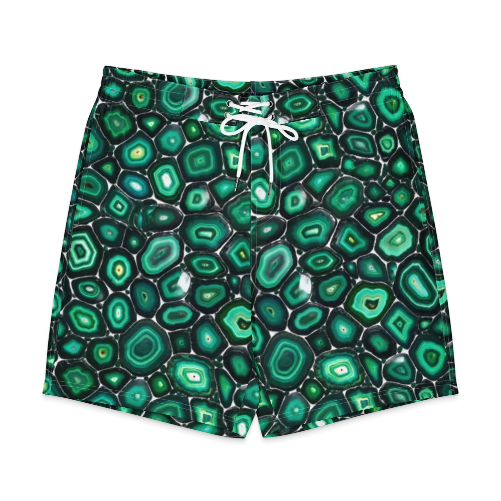 Verdant Agate on Men's Board Shorts — Front