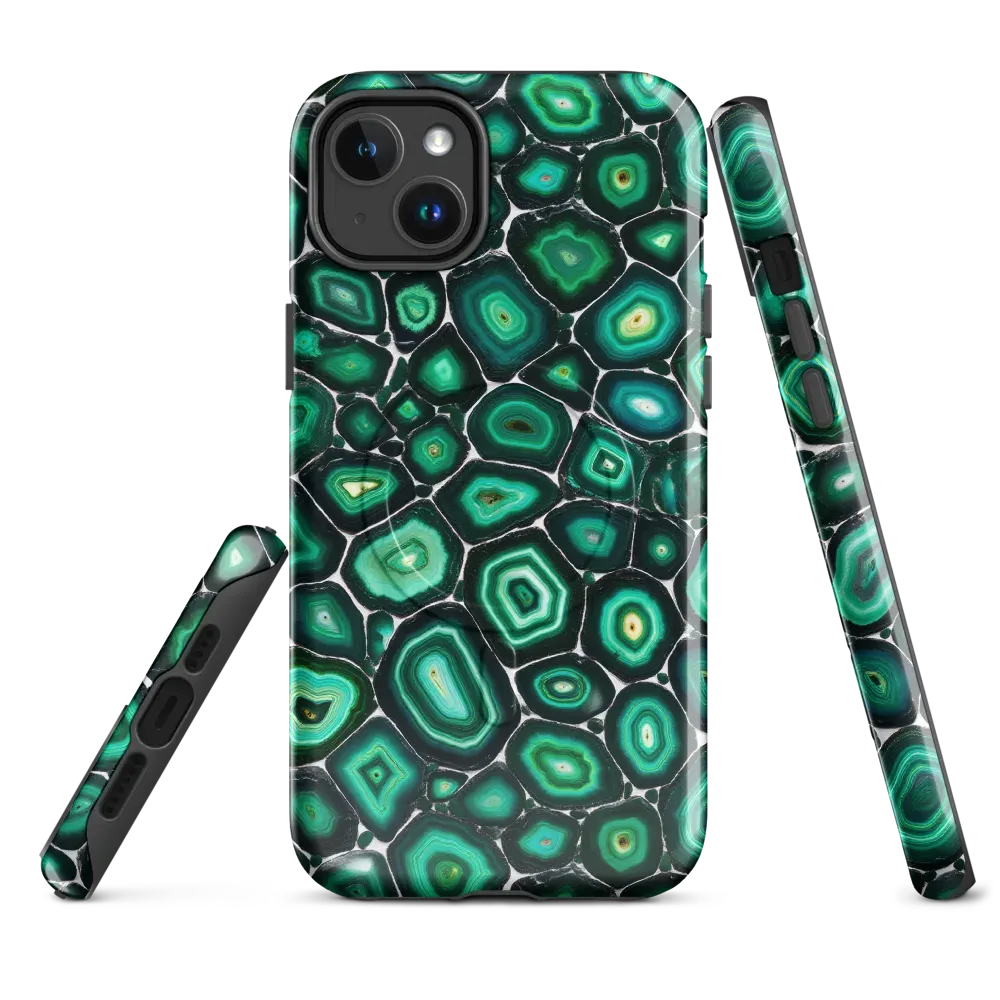 Verdant Agate on MagSafe Tough Case for iPhone® — Front